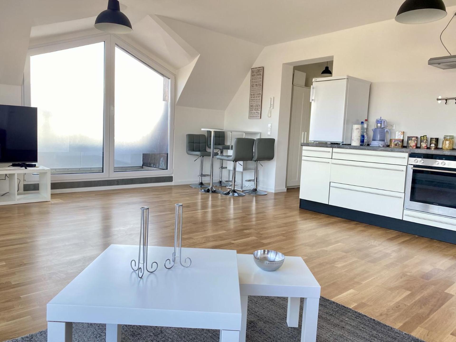 Schoenes Erwachen Im Frankfurter Penthouse Frankfurt nad Menem Zewnętrze zdjęcie